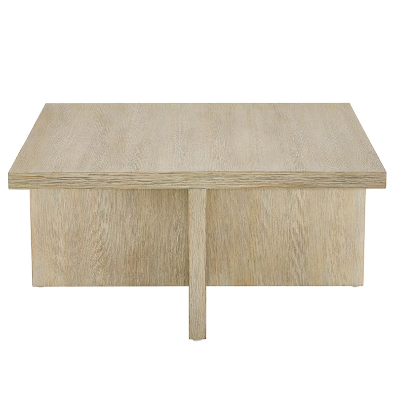 Universal Furniture Oasis Cocktail Table W Ottomans in Dockside Tan