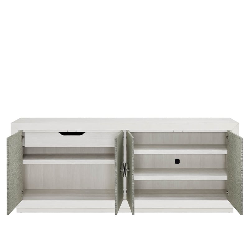 Universal Furniture Oasis Seascape Credenza in Shoreline White