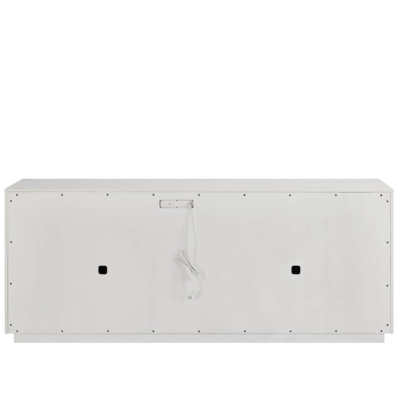 Universal Furniture Oasis Seascape Credenza in Shoreline White