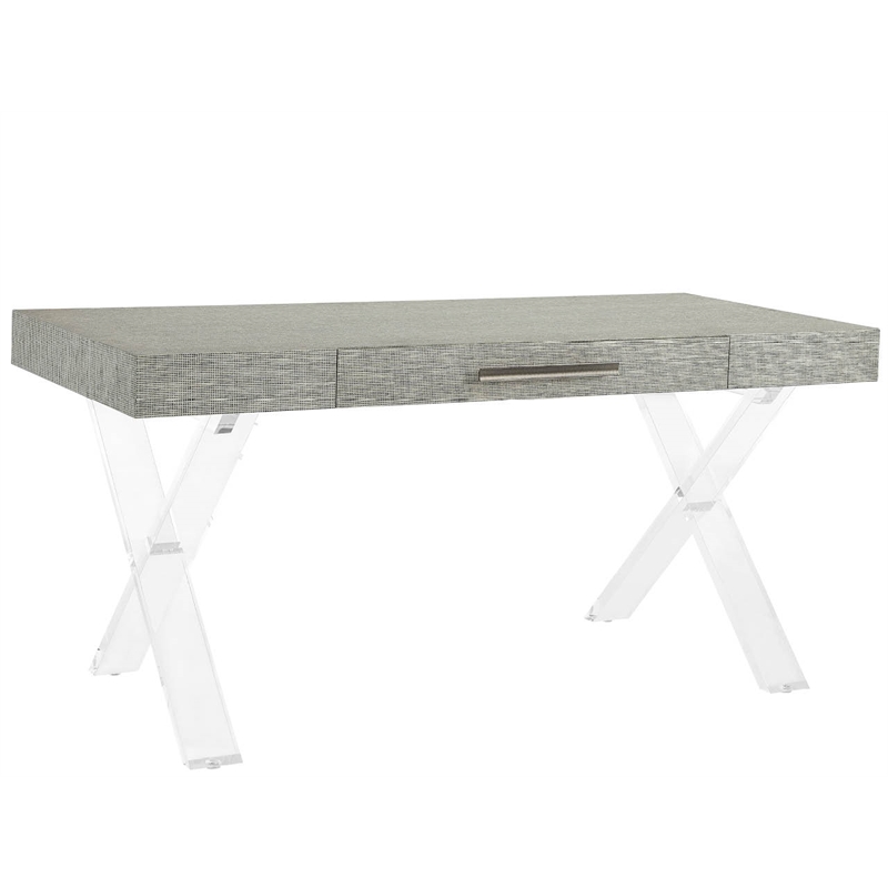 Universal Furniture Oasis Writing Desk in Seascape Blue