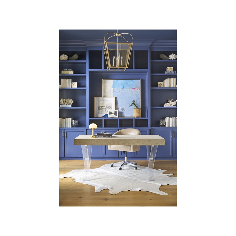 Universal Furniture Oasis Writing Desk in Seascape Blue