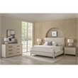 Universal Furniture Oasis Tidal Queen Bed in White Rattan