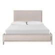 Universal Furniture Oasis Tidal Queen Bed in White Rattan