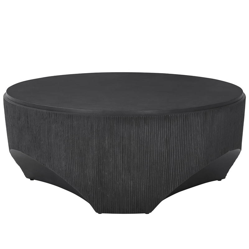 Universal Furniture Montclair Cinder Cocktail Table in Ebony