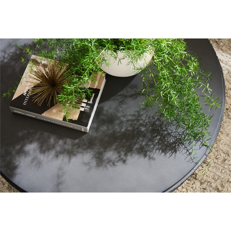 Universal Furniture Montclair Cinder Cocktail Table in Ebony