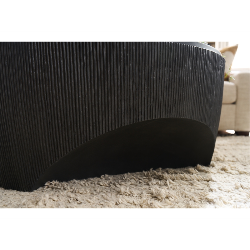 Universal Furniture Montclair Cinder Cocktail Table in Ebony