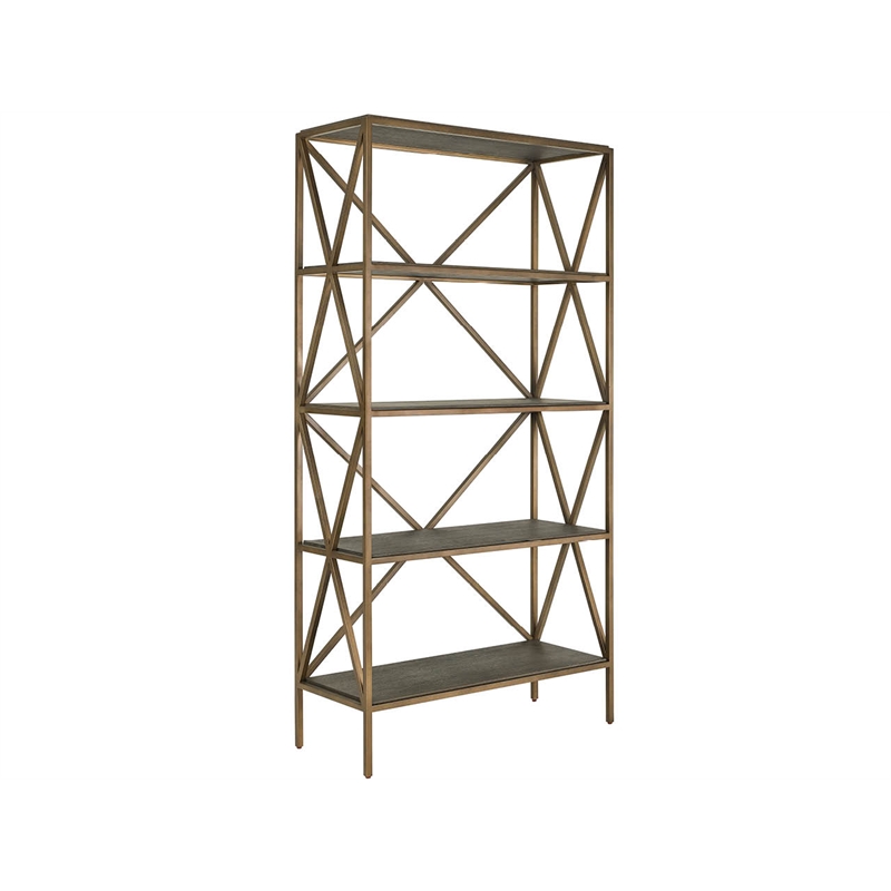 Universal Furniture Montclair Etagere in Cocoa