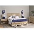 Universal Furniture Oasis Dockside Panel Queen Bed in Natural Oak
