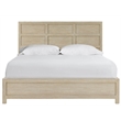 Universal Furniture Oasis Dockside Panel King Bed in Natural Oak