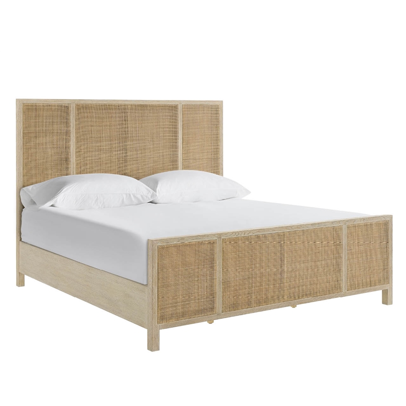 Universal Furniture Oasis Oasis Queen Bed in Natural Oak