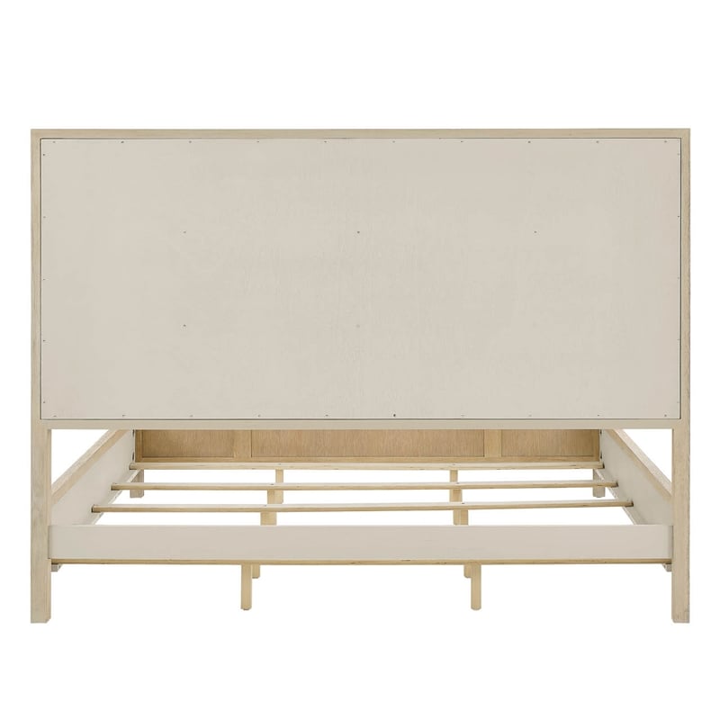 Universal Furniture Oasis Oasis King Bed in Natural Oak