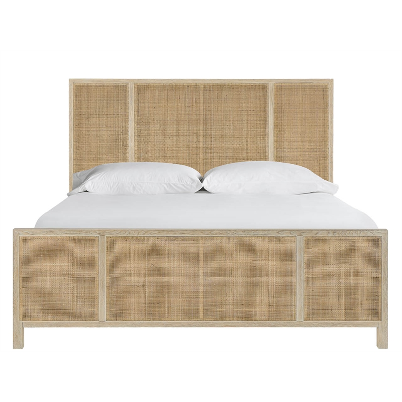 Universal Furniture Oasis Oasis King Bed in Natural Oak
