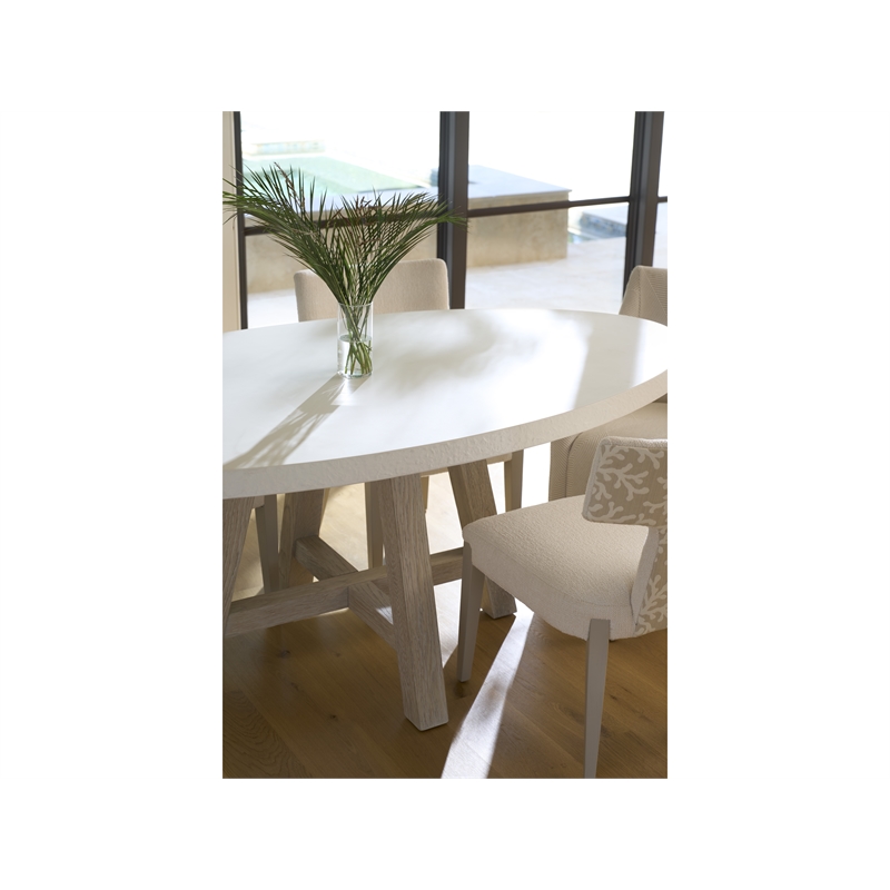Universal Furniture Oasis Dockside Dining Table in Natural Oak