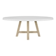 Universal Furniture Oasis Dockside Dining Table in Natural Oak