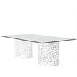 Universal Furniture Oasis Rectangle Dining Table in White