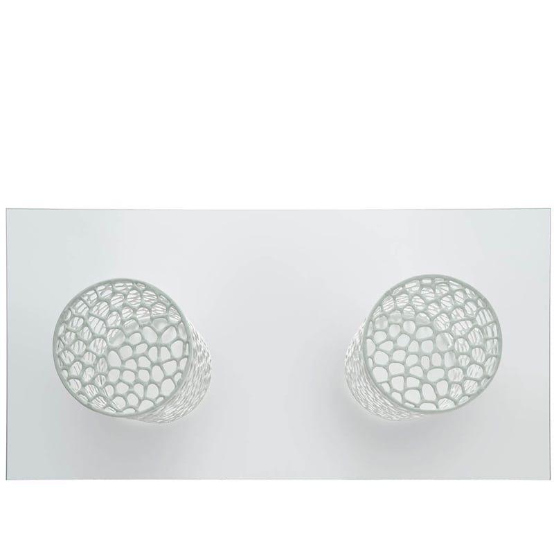 Universal Furniture Oasis Rectangle Dining Table in White