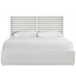 Universal Furniture Oasis Shoreline Panel Storage King Bed in White Pine