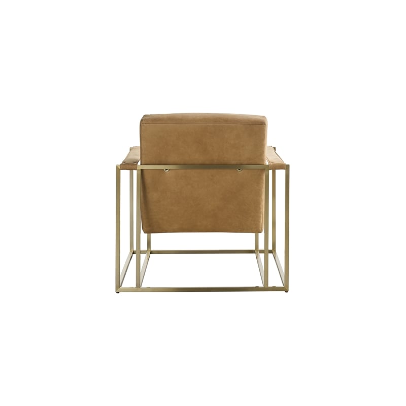 Universal Furniture Jensen Accent Chair in Tan Leather