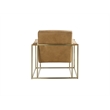 Universal Furniture Jensen Accent Chair in Tan Leather