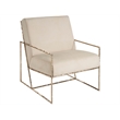 Universal Furniture Modern Bastian Chair in Champagne Gold