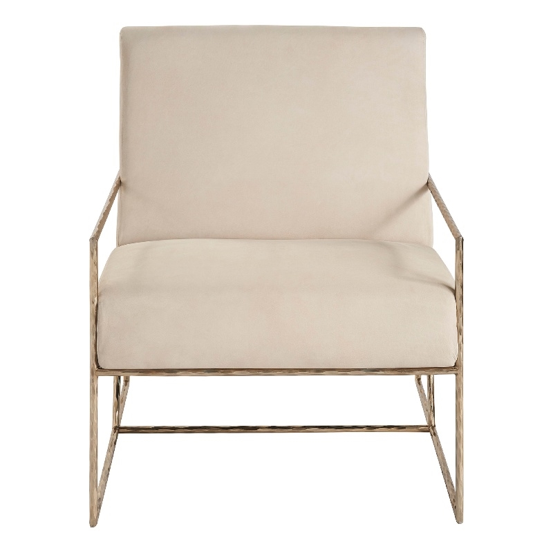 Universal Furniture Modern Bastian Chair in Champagne Gold