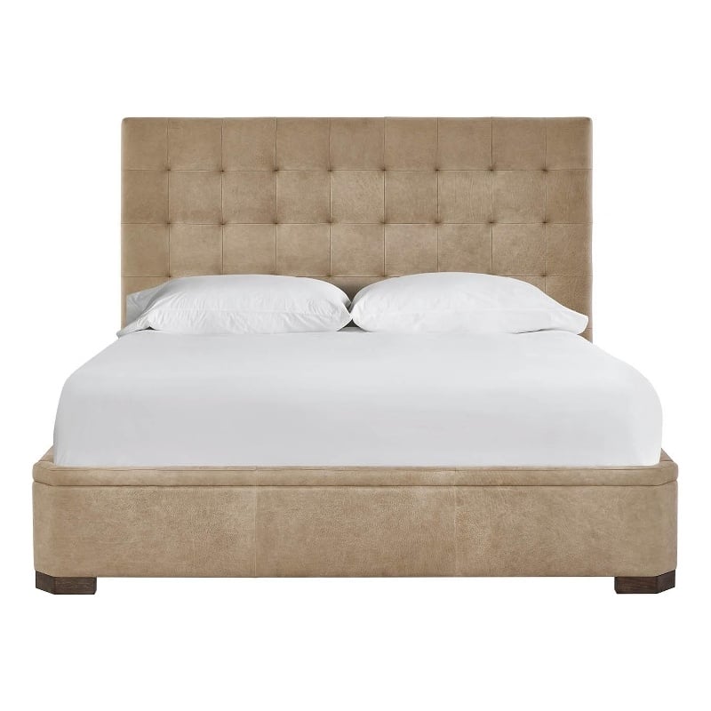 Universal Furniture Montclair Upholstered Queen Bed in Toffee