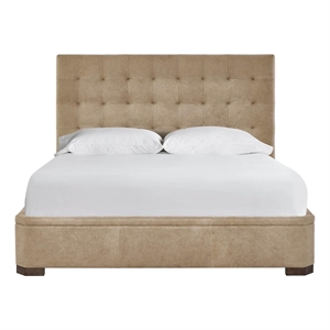 Universal Furniture Montclair Upholstered Queen Bed in Toffee
