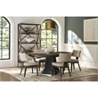 Universal Furniture Montclair Cinder Dining Table in Cocoa