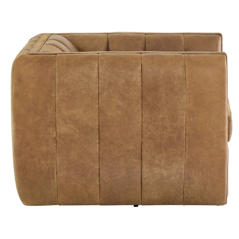 Universal Furniture Vesta Swivel Chair in Brown