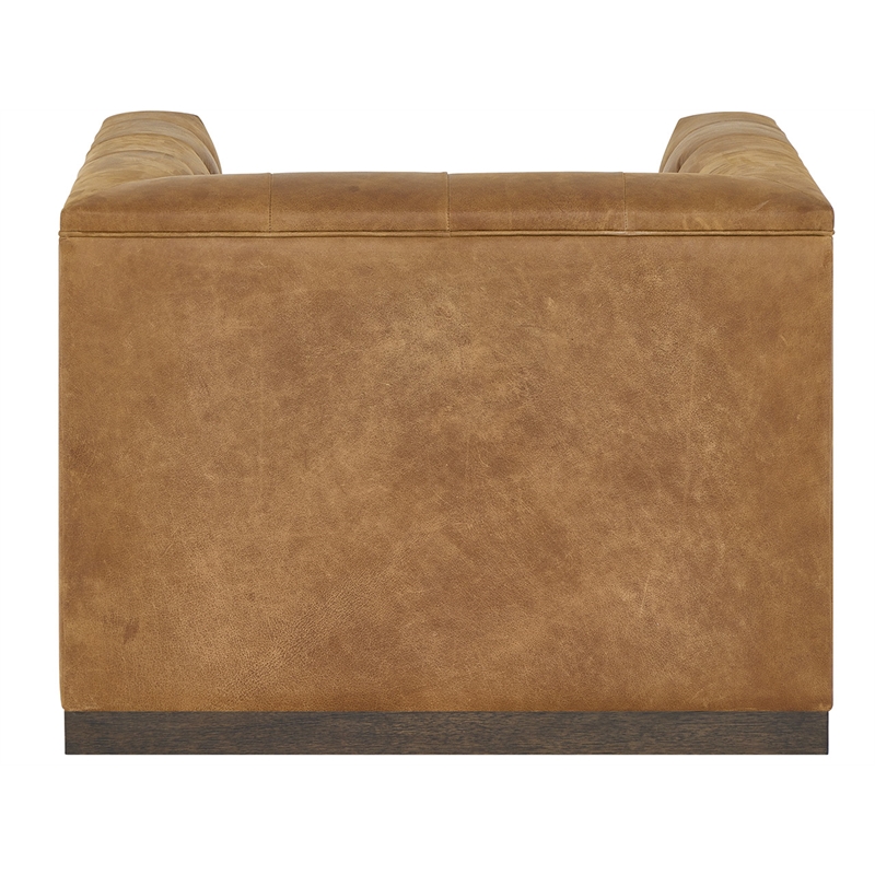 Universal Furniture Quinn Swivel Chair in Brown