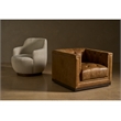 Universal Furniture Quinn Swivel Chair in Brown