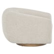 Universal Furniture Fitz Swivel Chair in Ivory boucle
