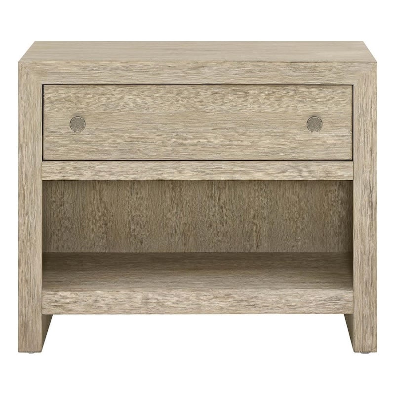 Universal Furniture Oasis Nightstand in Dockside Natural Tan Oak