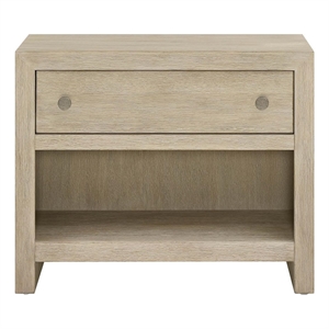 Universal Furniture Oasis Nightstand in Dockside Natural Tan Oak