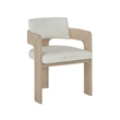Universal Furniture Oasis Arm Chair in Dockside Natural Tan Oak