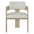 Universal Furniture Oasis Arm Chair in Dockside Natural Tan Oak