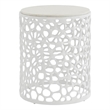Universal Furniture Oasis Coral Side Table in White