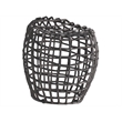 Universal Furniture Oasis Seadrift Stool in Antique Nickel