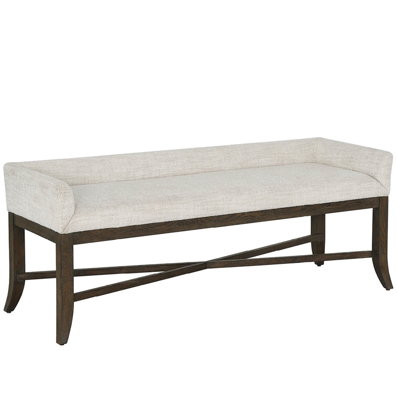 Universal Furniture Montclair Bench in Cocoa