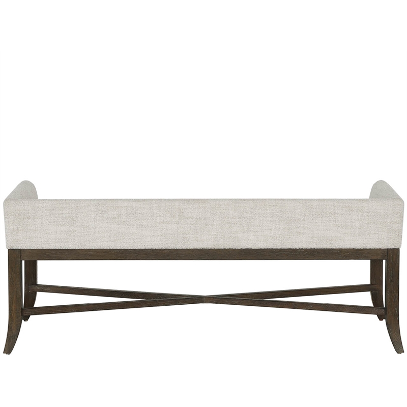 Universal Furniture Montclair Bench in Cocoa