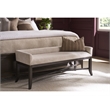 Universal Furniture Montclair Bench in Cocoa