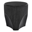 Universal Furniture Montclair Cinder End Table in Ebony