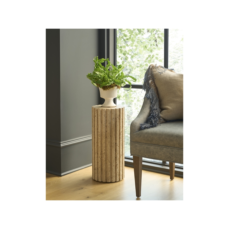 Universal Furniture Oasis Anchor Accent Table in Natural Stone