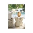 Universal Furniture Oasis Cliffside Accent Table in White