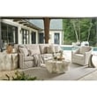 Universal Furniture Oasis Cliffside Accent Table in White