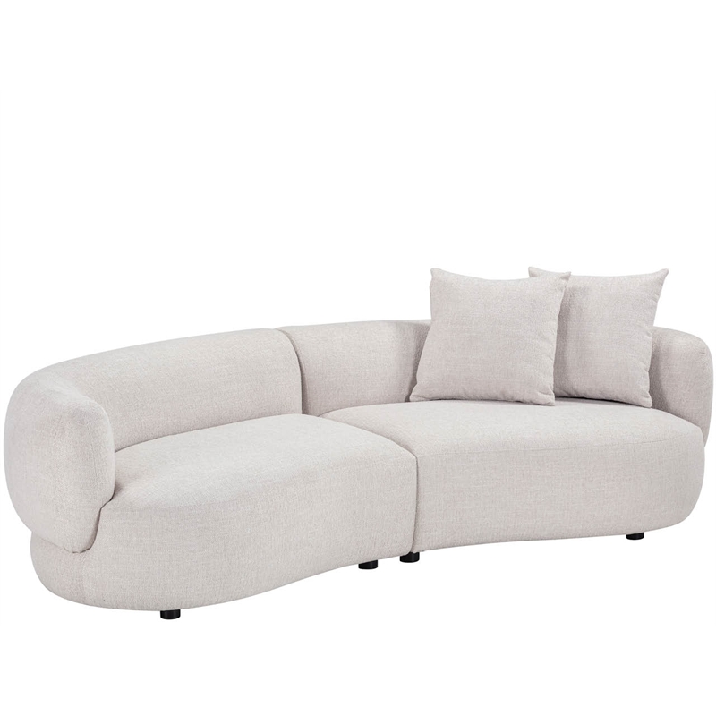 Universal Furniture Mavis Sofa in Gray fabric