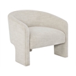 Universal Furniture Kenzi Accent Chair in Ivory Performance Fabric