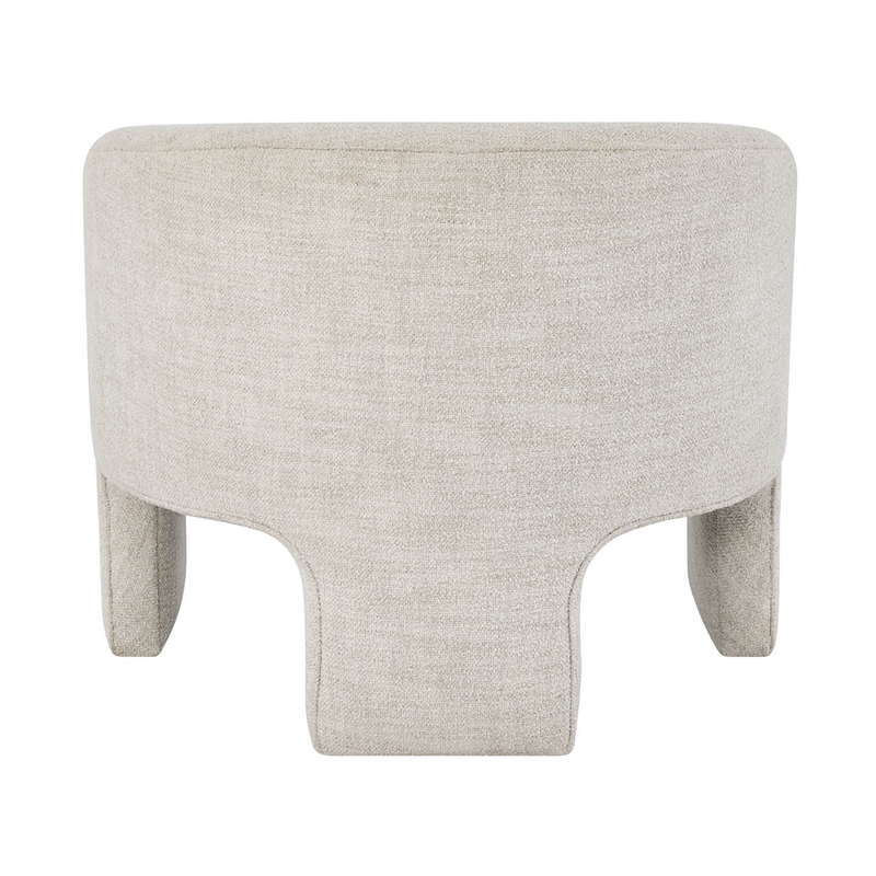 Universal Furniture Kenzi Accent Chair in Ivory Performance Fabric