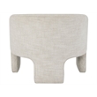 Universal Furniture Kenzi Accent Chair in Ivory Performance Fabric