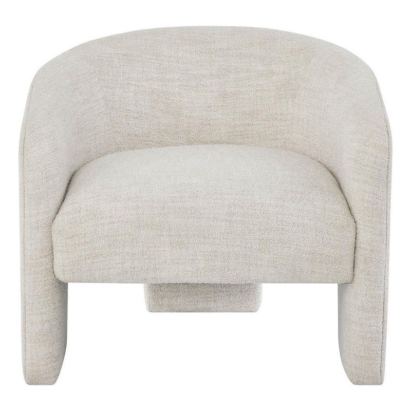 Universal Furniture Kenzi Accent Chair in Ivory Performance Fabric